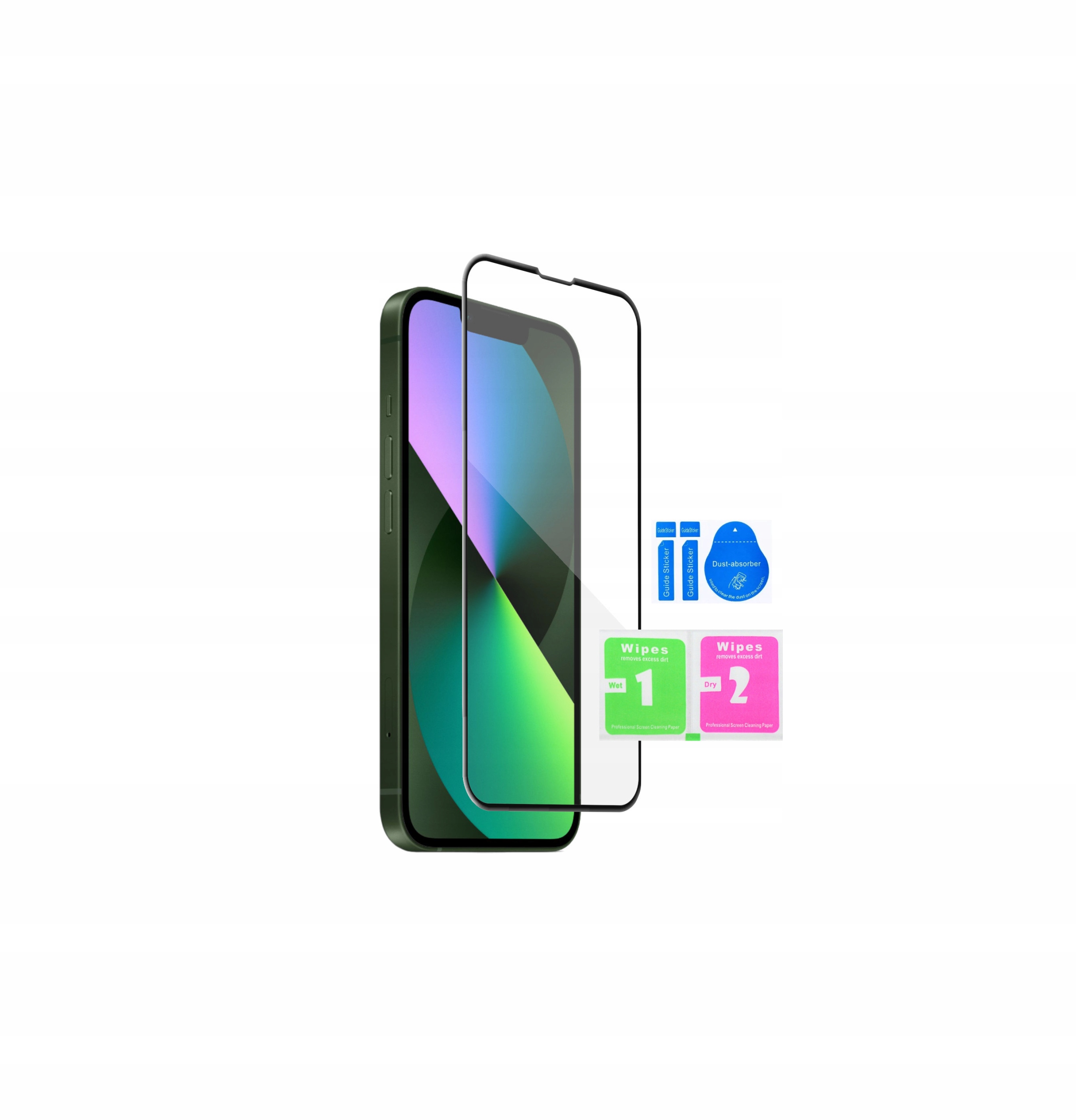 

9H Szkło do iPhone 13 13 Pro /14 Cały ekran 5D
