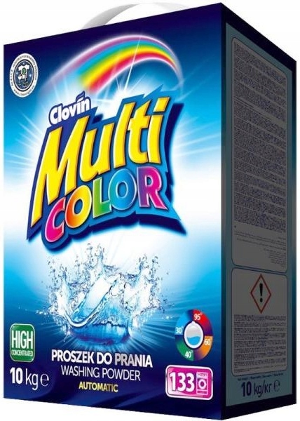 

Clovin Multicolor proszek do prania 10kg 133prania