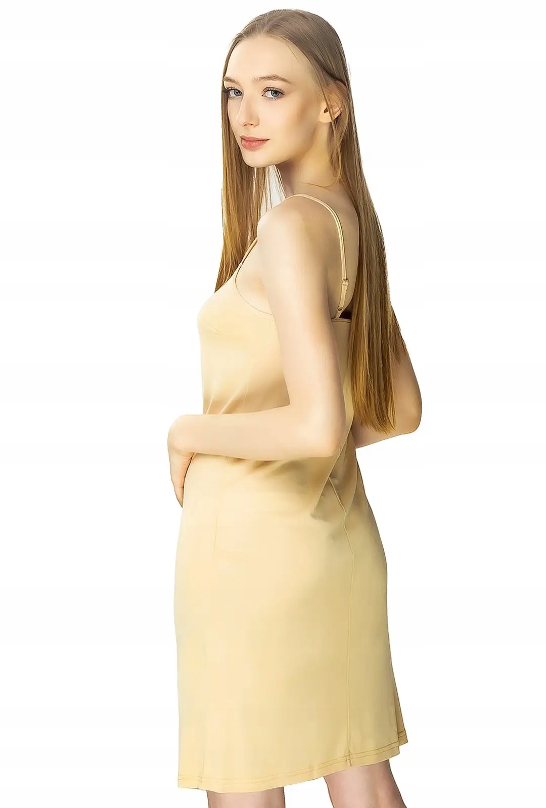 MEWA Klasyczna halka damska Erika pod sukienkę beż 50 Marka MEWA lingerie