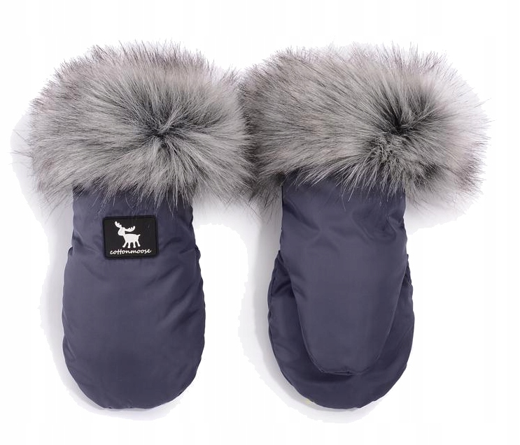 Cottonmoose Ciepłe Rękawiczki Bez Palców Handmuff Na Ręce Długie Do Wózka