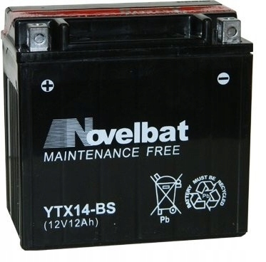 Аккумулятор NOVELBAT YTX14-BS 12V 12AH 200A