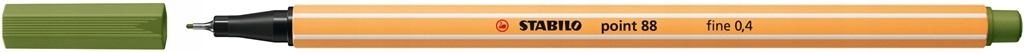 Cienkopis POINT 88 zieleń mchu 88/35 STABILO