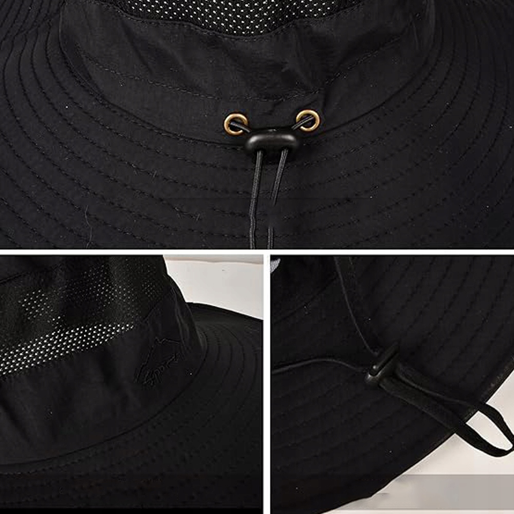 KAPELUSZ CZAPKA PRZECIWSŁONECZNA OSŁONA UV DO WĘDKOWANIA Płeć uniseks