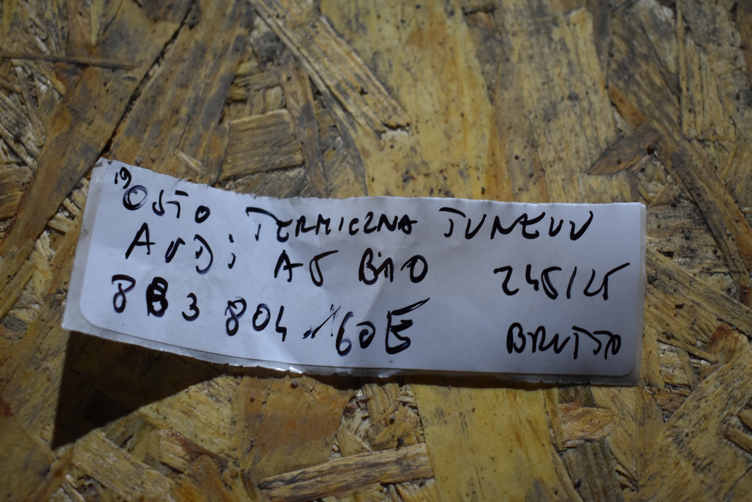 IDEALNA Blende Abdeckung TERMICZNA TUNELU AUDI A5 B10 1 9