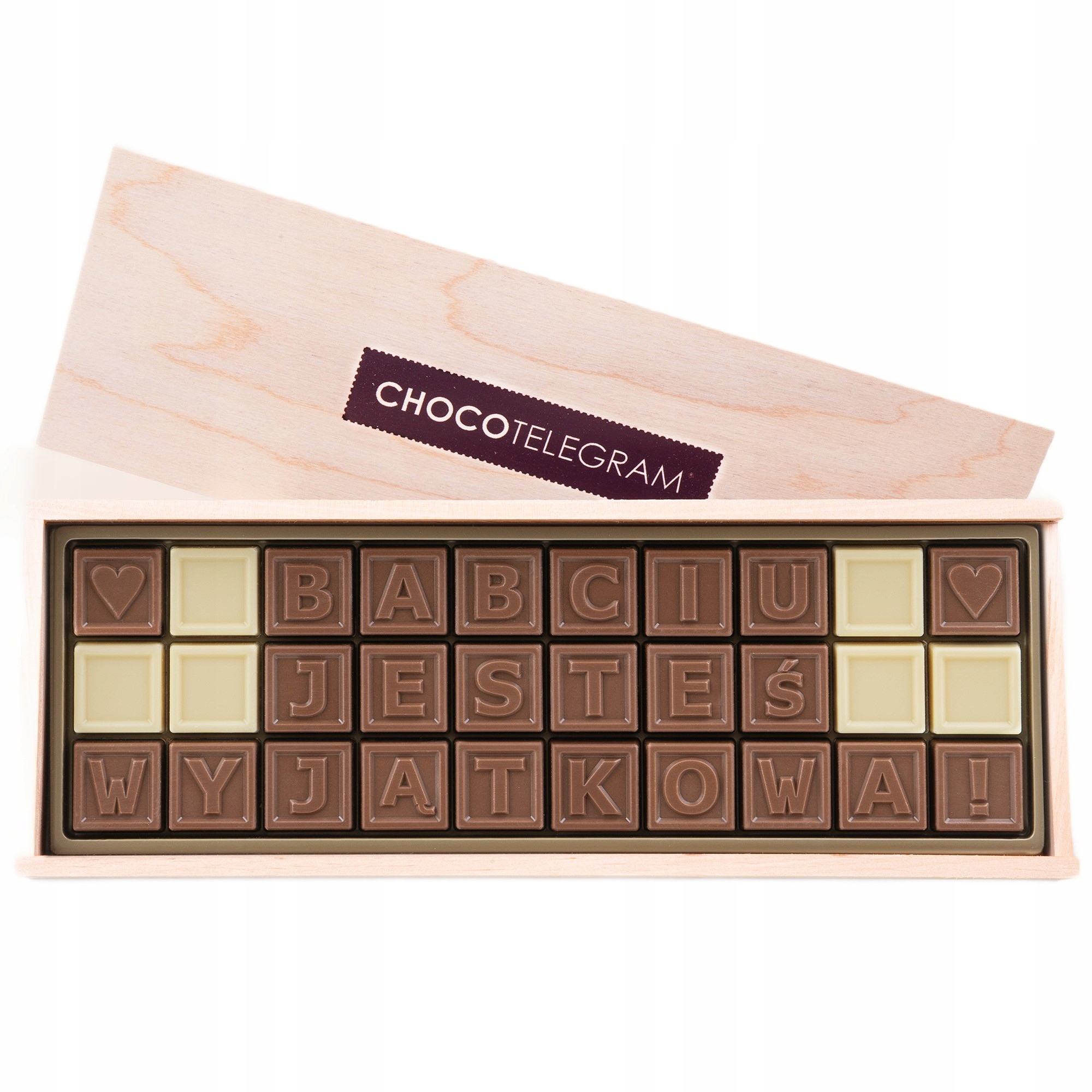 Levně Dárek pro babičku Čokoláda Belgická telegram Babičko, jsi jedinečná