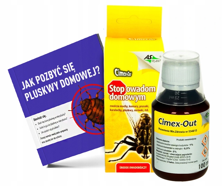 

Skuteczny Oprysk Płyn Na Pluskwy Owady Cimex Out