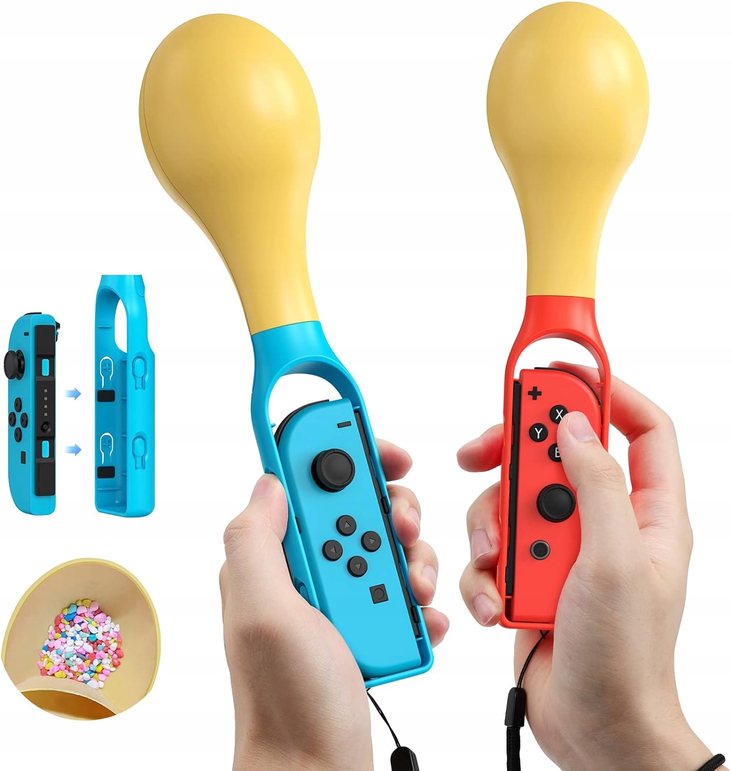 2 MARAKSY DO JOY-CON JOYCON NINTENDO SWITCH SAMBA