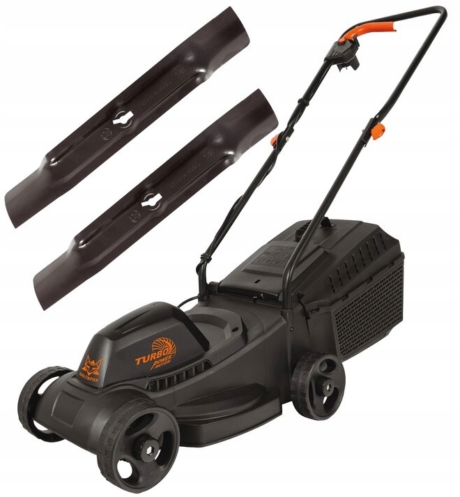

Kosiarka elektryczna Grizzly 1200W Turbo 27l +nóż