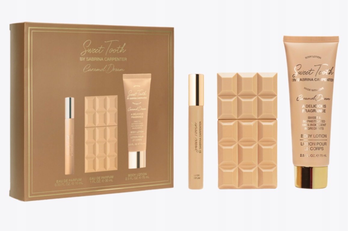 Sabrina Carpenter Sweet Tooth Caramel Dream woda perfumowana zestaw
