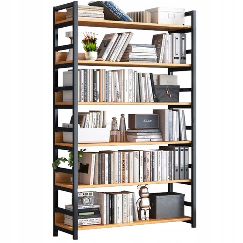 Industriálny Regál Rustikálny 6 Polícový Rebrík Na Knihy 174 CM