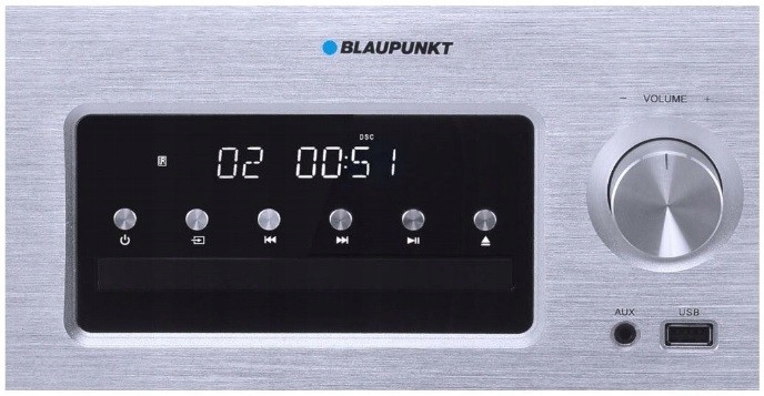 BLAUPUNKT MINI WIEŻA BLUETOOTH CD MP3 USB MS70BT Kolor srebrny