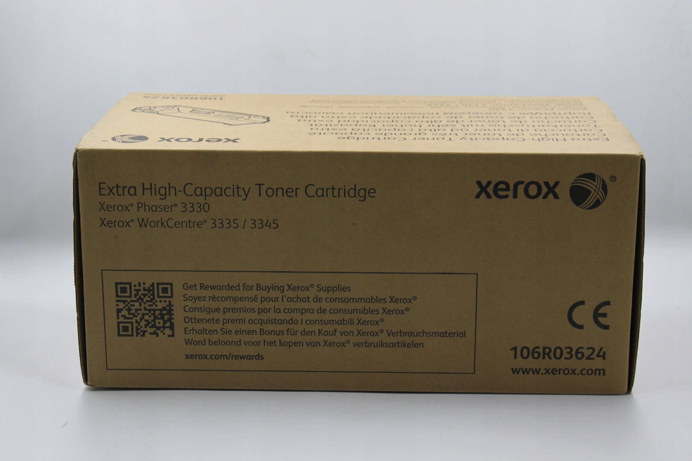 Xerox 106R03624 toner černý originál