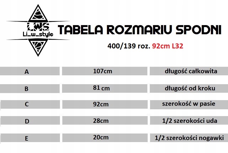 Modne Spodnie Stanley Jeans 400/139 roz 92cm L32 Model 400/139