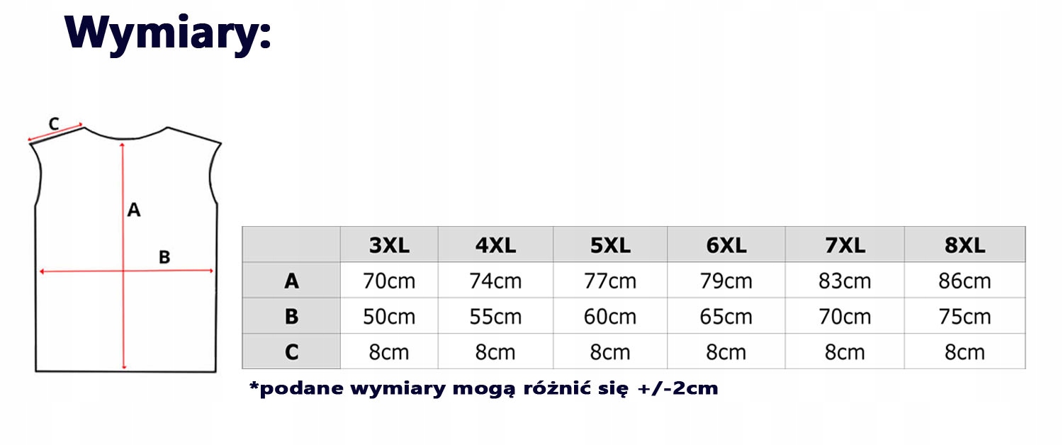 DUŻA PODKOSZULKA MĘSKA ANDRIU CZARNA 6XL Kolor czarny