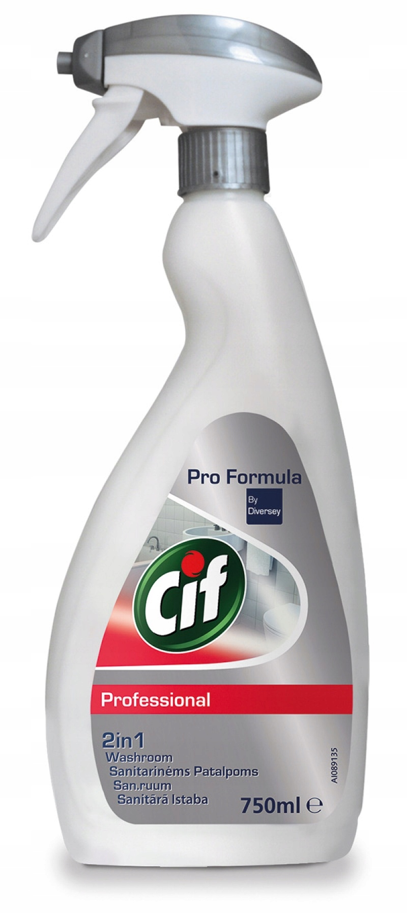 Levně 3X Cif Professional Spray Přípravek do koupelny 750 ml