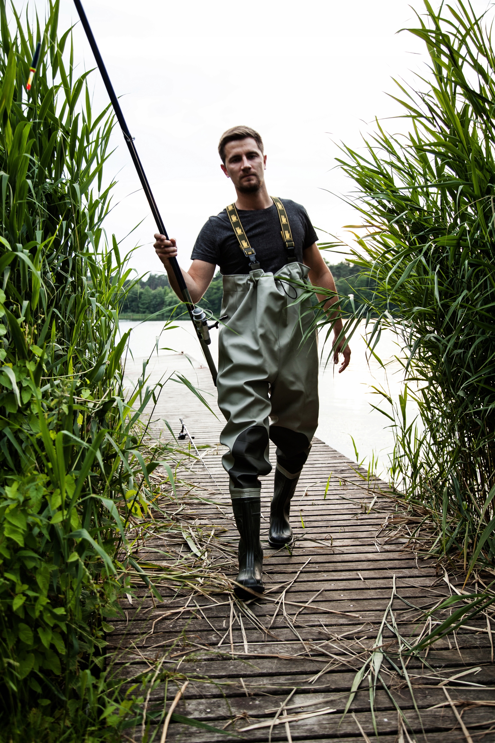 Spodniobuty PREMIUM Wzmocnione Dla Wędkarza Rybaka Rozmiar 40