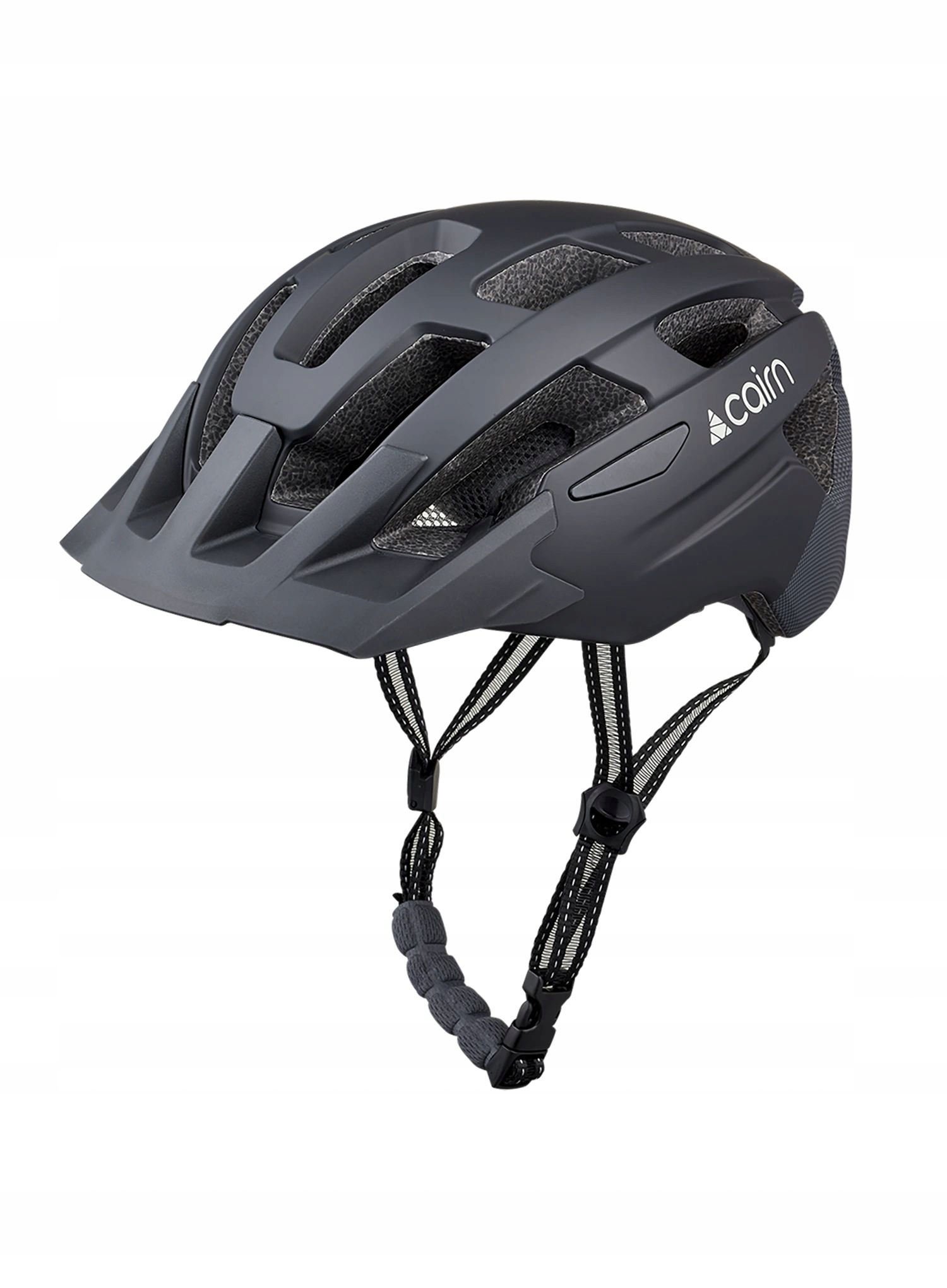 Cyklistická helma Mtb Cairn Prism Xtr II matná černá trojúhelník 52-55 cm