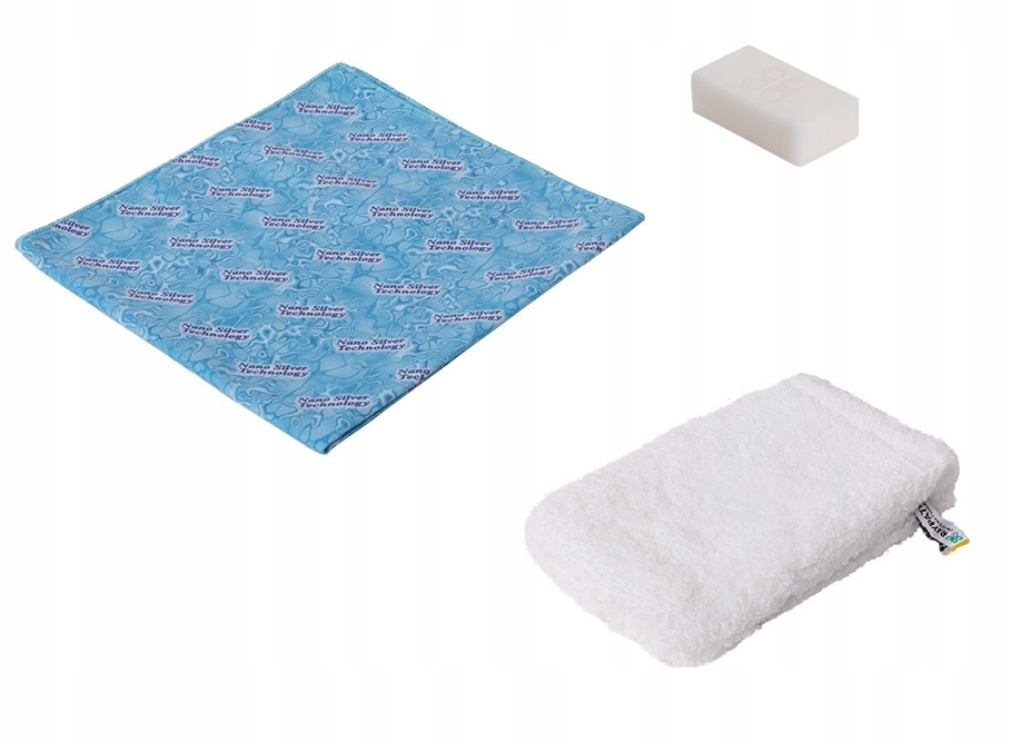 Mycí rukavice na mytí kuchyňského nábytku a gaučů Mýdlo s nanostříbrem Raypath