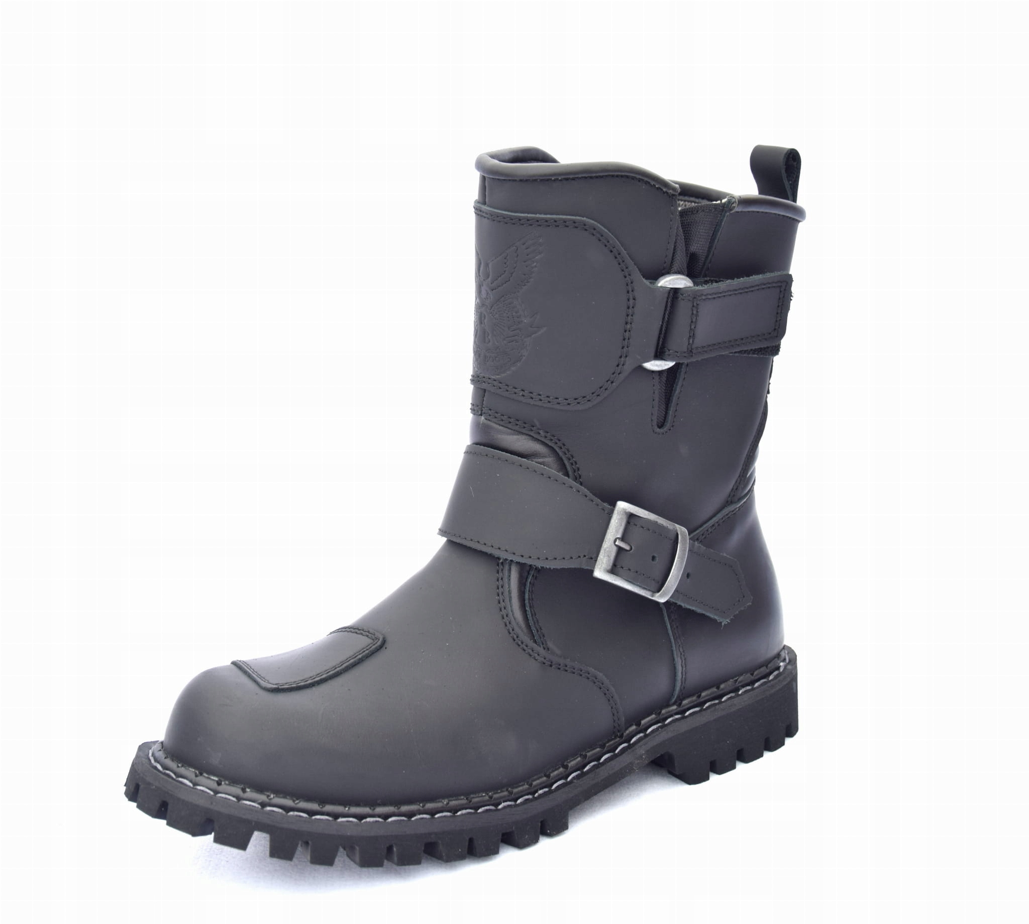 MĘSKIE BUTY MOTOCYKLOWE SKÓRA TROTER