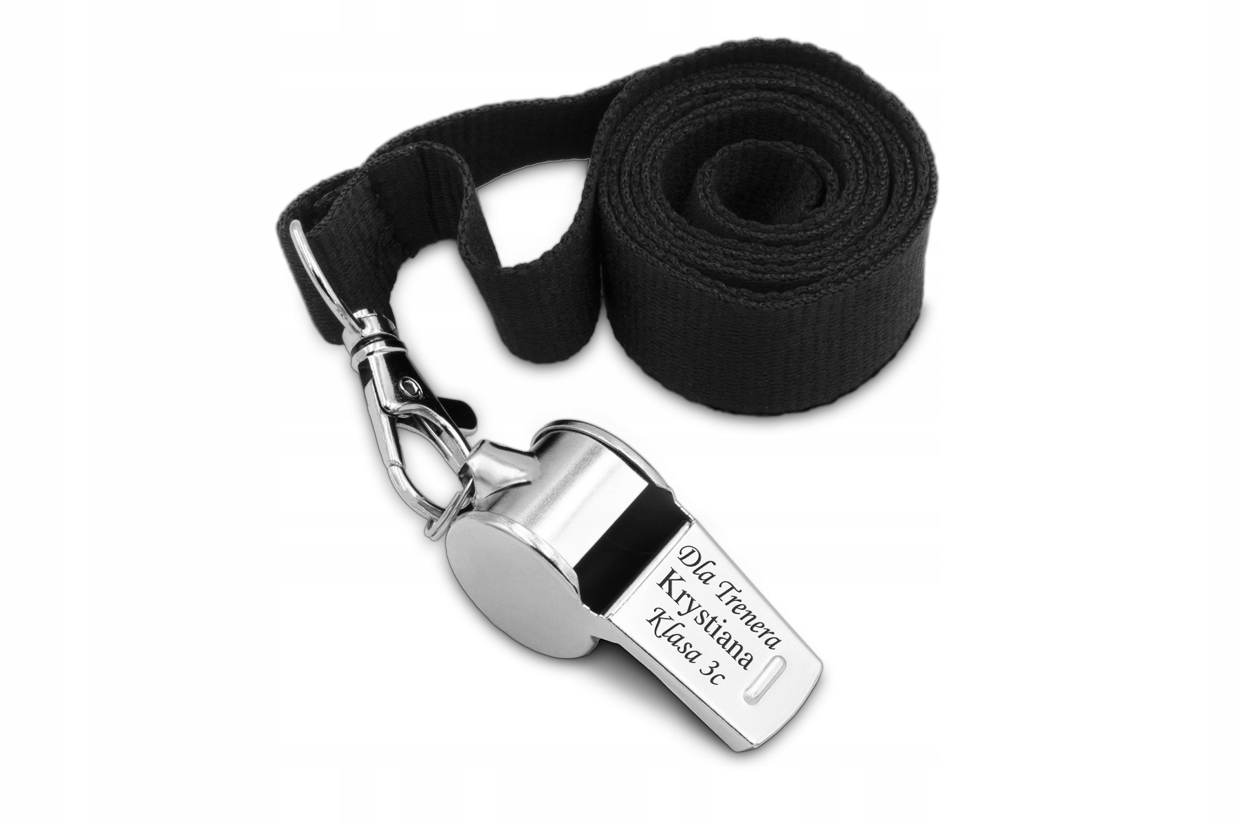 Gwizdek Metalowy Prezent dla Trenera Nauczyciela WF z GRAWEREM RED Marka inna