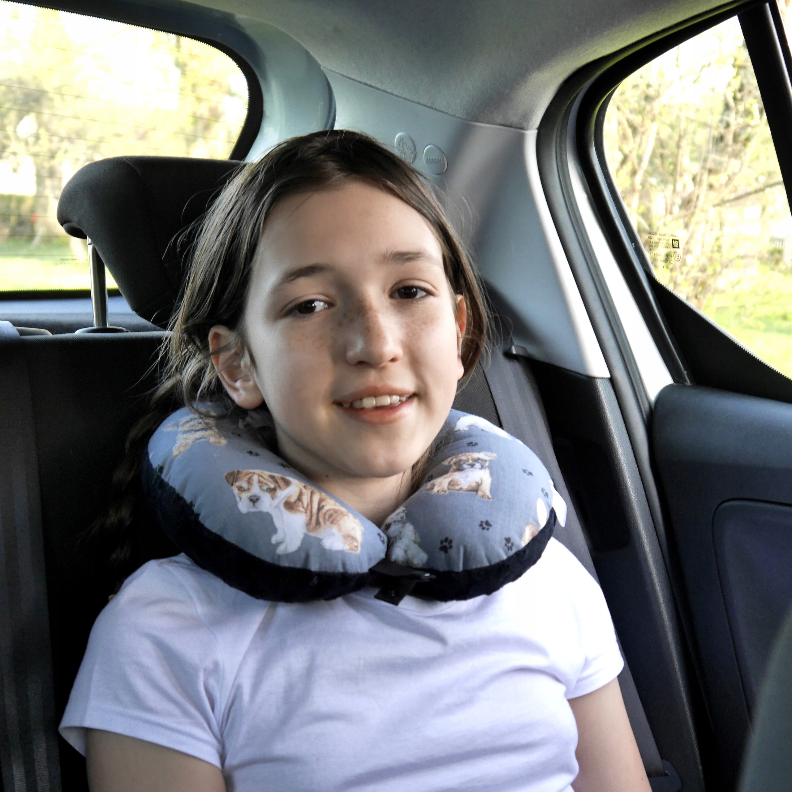 PODUSZKA PODRÓŻNA TURYSTYCZNA ROGAL NA SZYJĘ DLA DZIECI SAMOLOTU SAMOCHODU Marka Bajbi