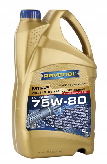 OLEJ PRZEKŁADNIOWY RAVENOL MTF-2 75W80 4L