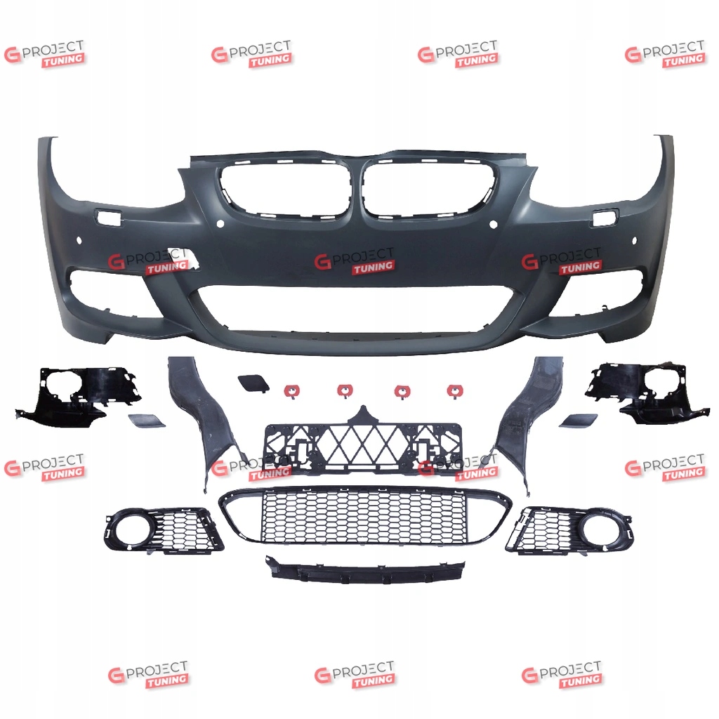 Zderzak przedni do BMW 3 (E93) Kabriolet 2010 - 2013 styl M pakiet Producent części MTuning