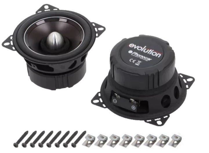 Phonocar 02622 Basové reproduktory do auta 10 cm 100 mm 4 Ohm Rms 25 W
