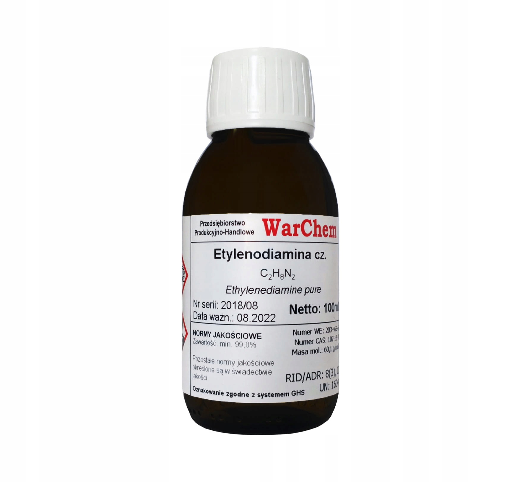 

Etylenodiamina czysta 100ml