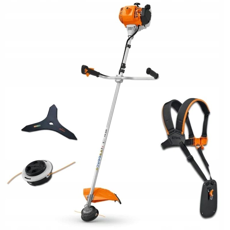 Kosa spalinowa Stihl Fs 235 42 cm, 1.5 kW AutoCut C 26-2 Trójząb +szelki