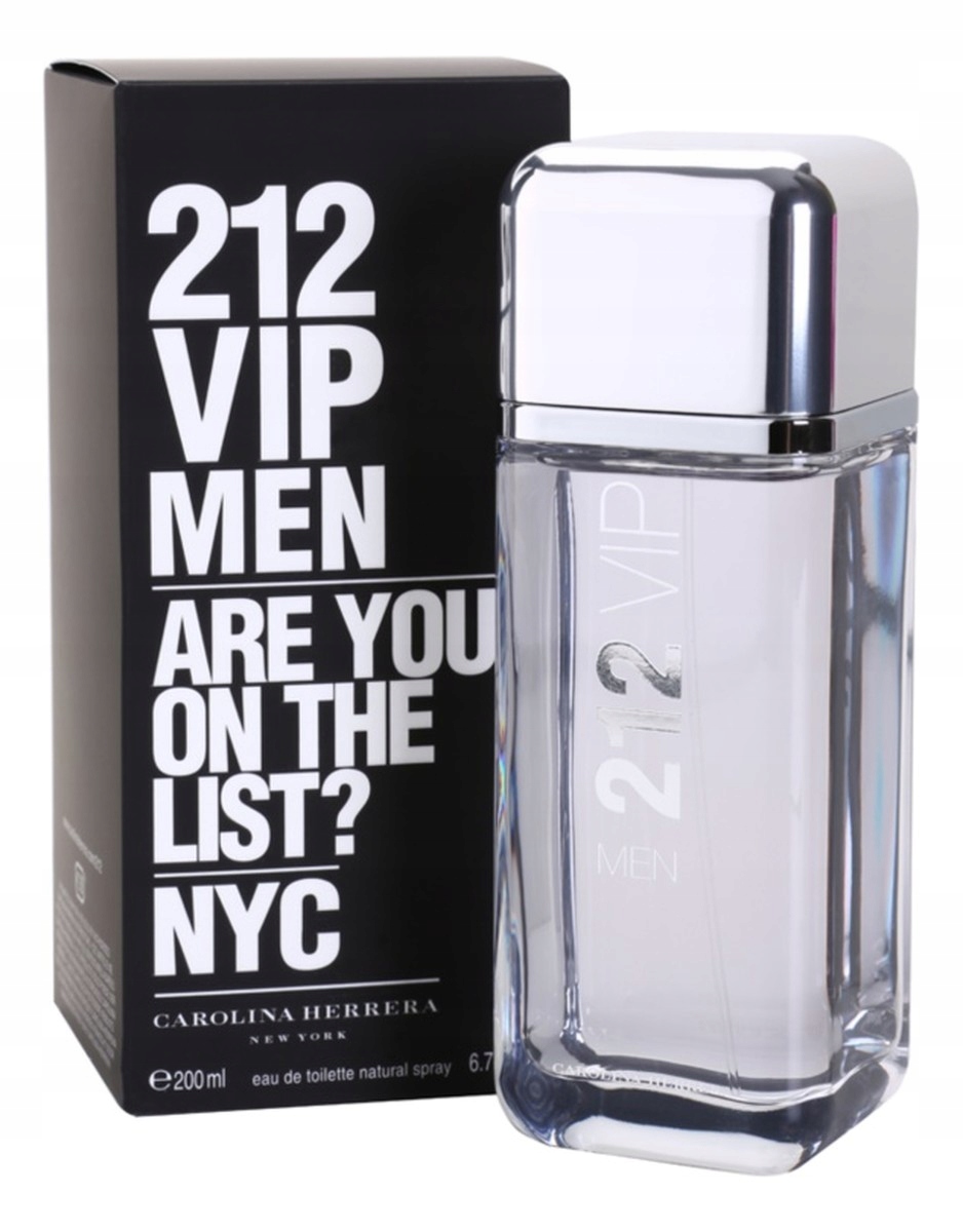 Carolina Herrera 212 Vip Men toaletní voda 200 Ml