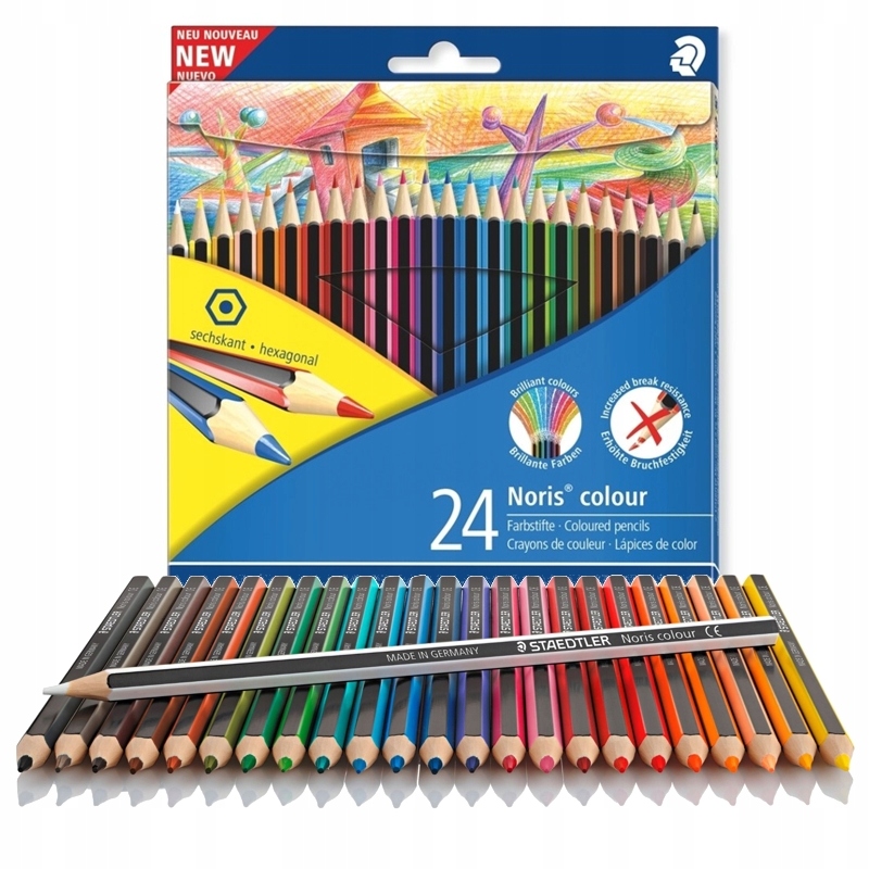 

Kredki Staedtler Noris Wopex 24 Niełamliwe