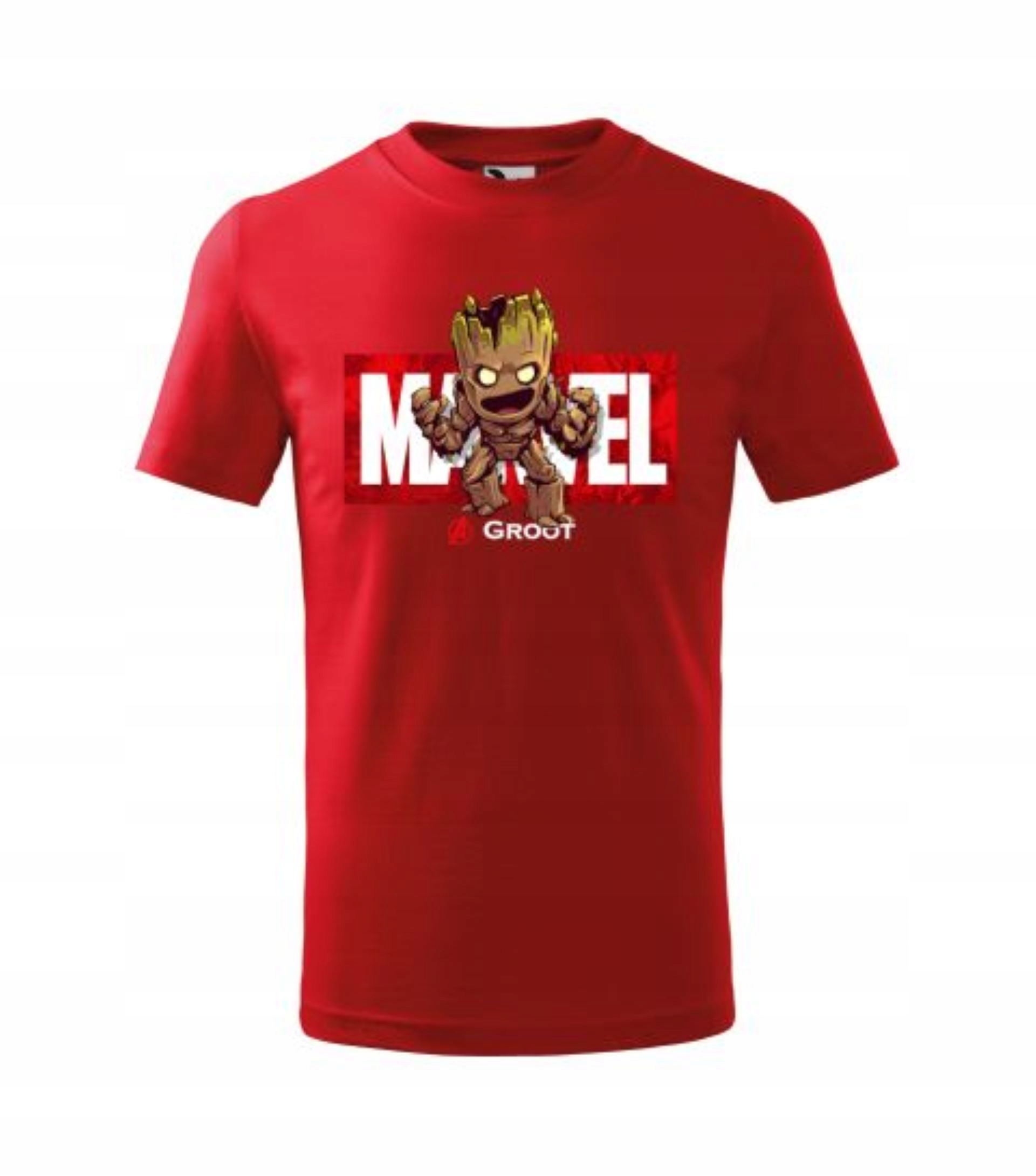 

Koszulka Marvel Groot Jakość 14-16 lat 164 cm