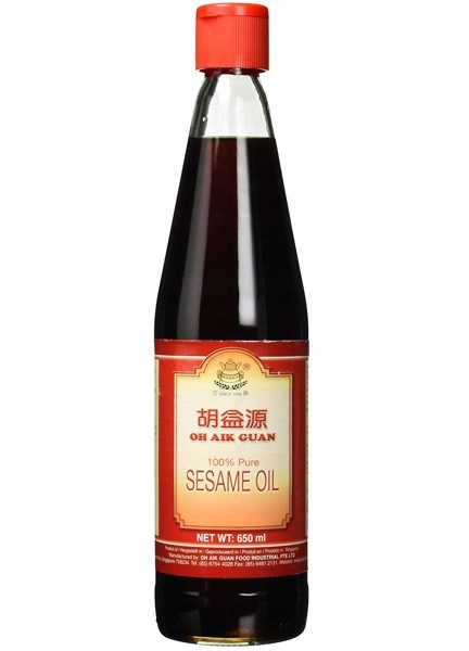 Oh Aik Guan Sezamový olej láhev 650 ml