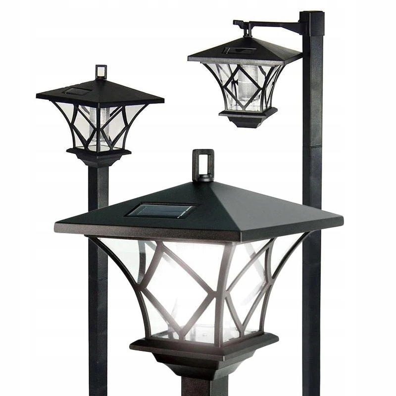

Lampa Ogrodowa Solarna Latarnia Wysoka 150 cm 2LED