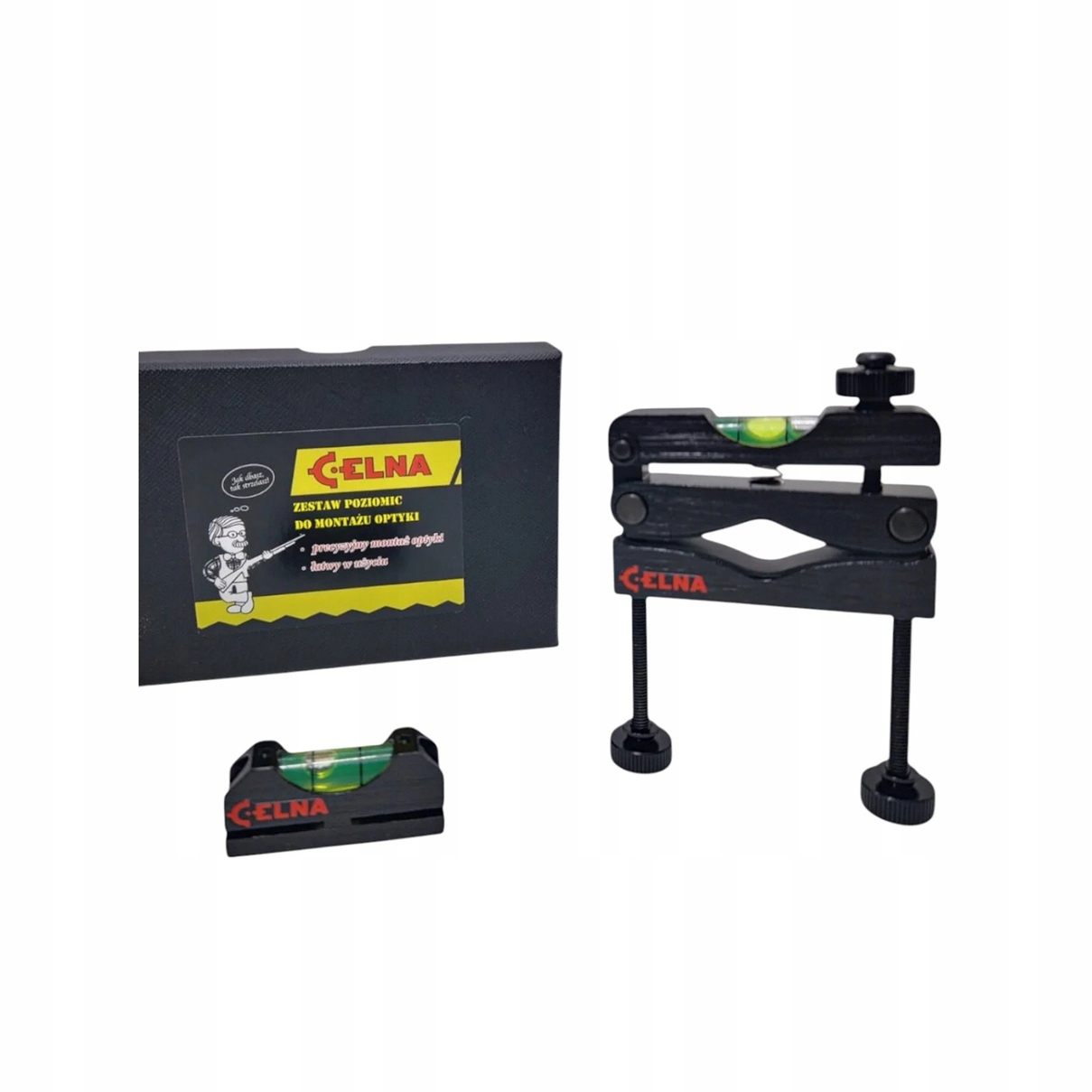 Sada vodováh Nástroj pro vyrovnání puškohledu na zbrani Celna