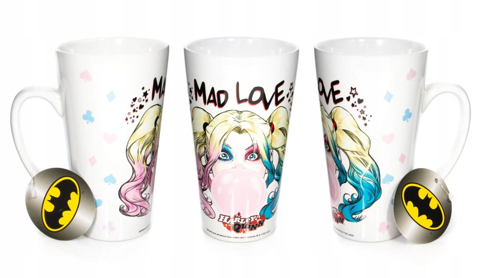 

Kubek latte Harley Quinn Mad Love na kawę