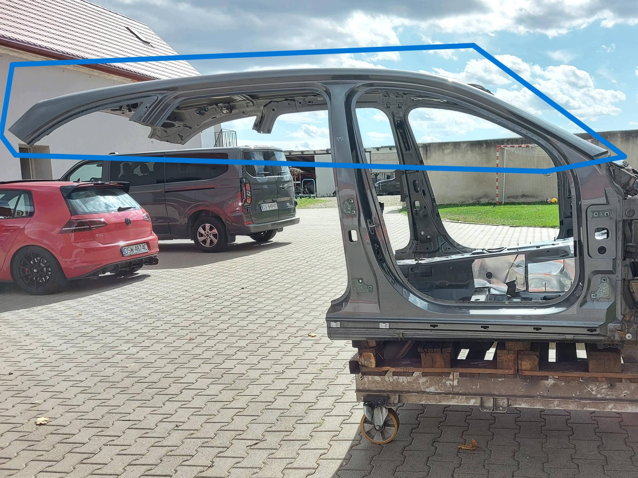 MERCEDES W213 E300de Kombi dach blende abdeckung 992