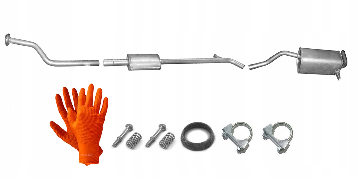 Renault Clio III 1.2 TCe Turbo (od roku 2007) Hatchback Kombi Výfukový Systém