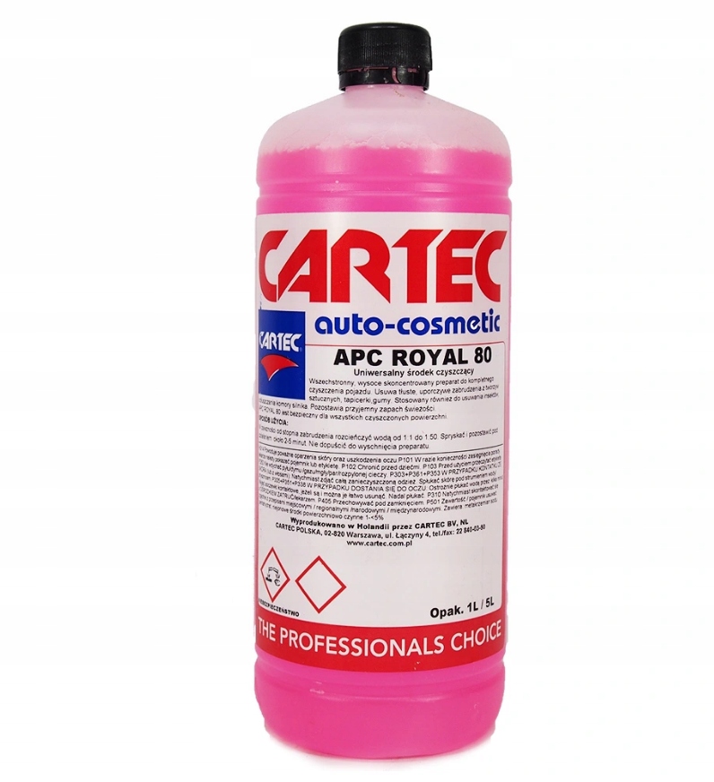 

Cartec Royal 80 Apc skoncentrowany, uniwersalny 1L