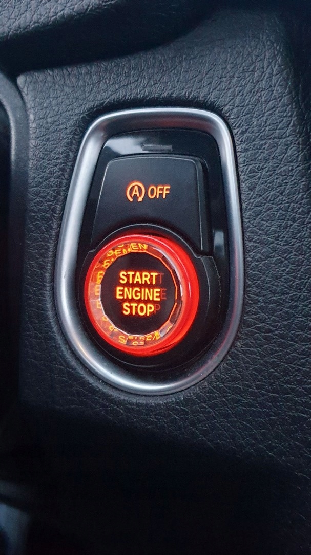 NAKŁADKA NA PRZYCISK GUZIK START STOP BMW