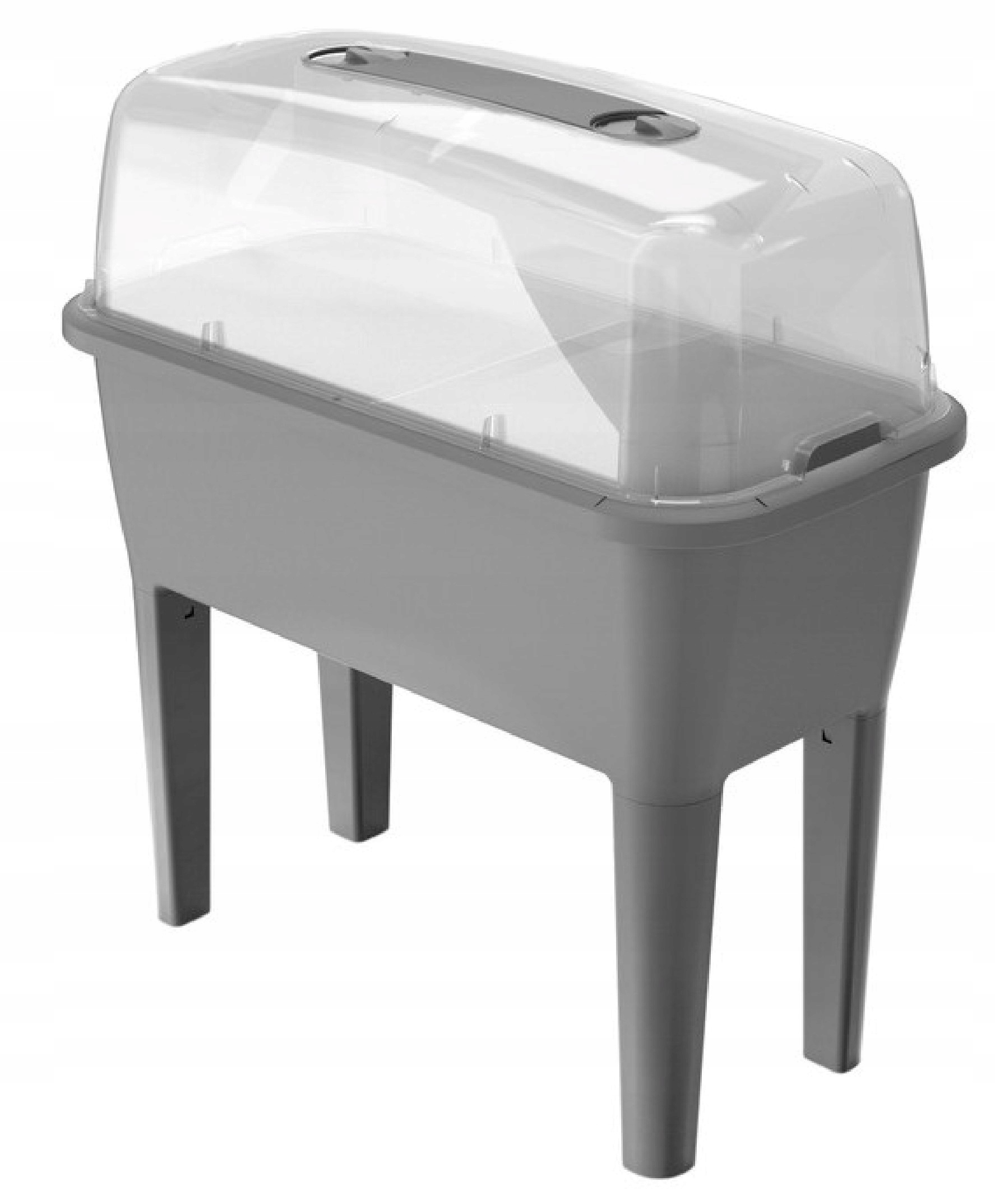 

Mini Szklarnia Zielnik Rozsadnik Inspekt Szara