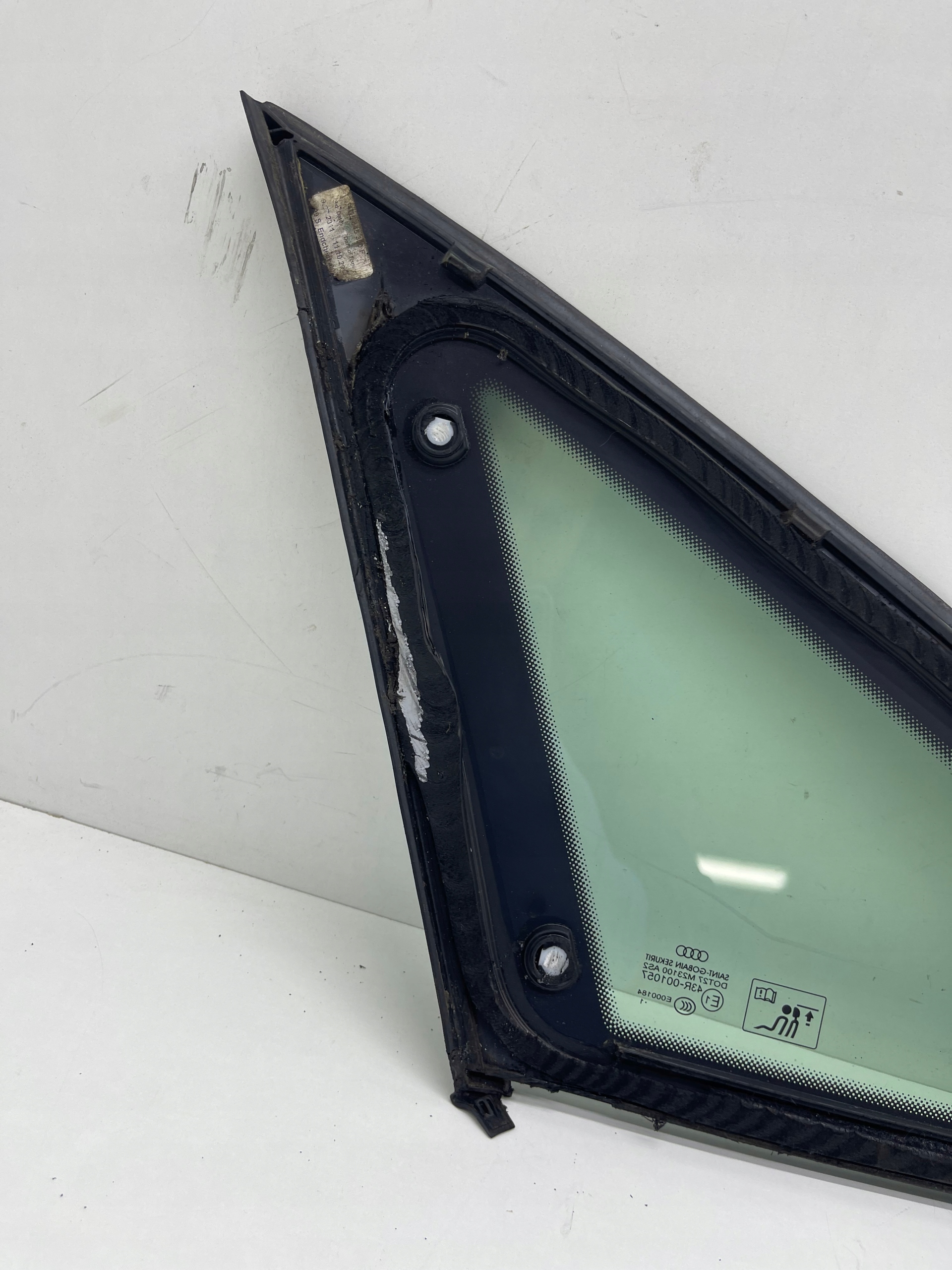 AUDI A6 C7 sedan window bodywork right rear part original!