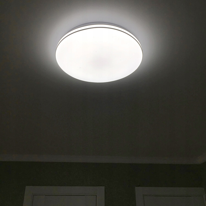 LAMPA DO ŁAZIENKI PLAFON SUFITOWY LED 24W IP44 DEKORACYJNY Z PASKAMI CHROM Maksymalna moc pojedynczego źródła światła 24 W