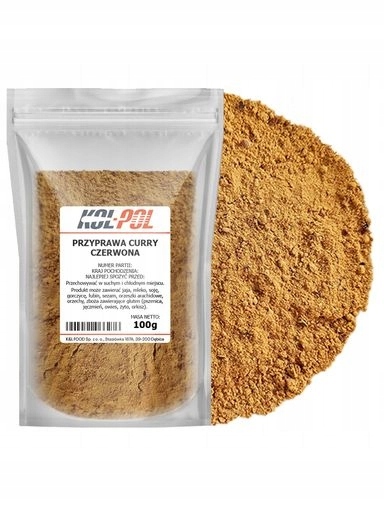 5 x Koření Thai Red CURRY100gOrientální aromatická směs bylin Kol-Pol