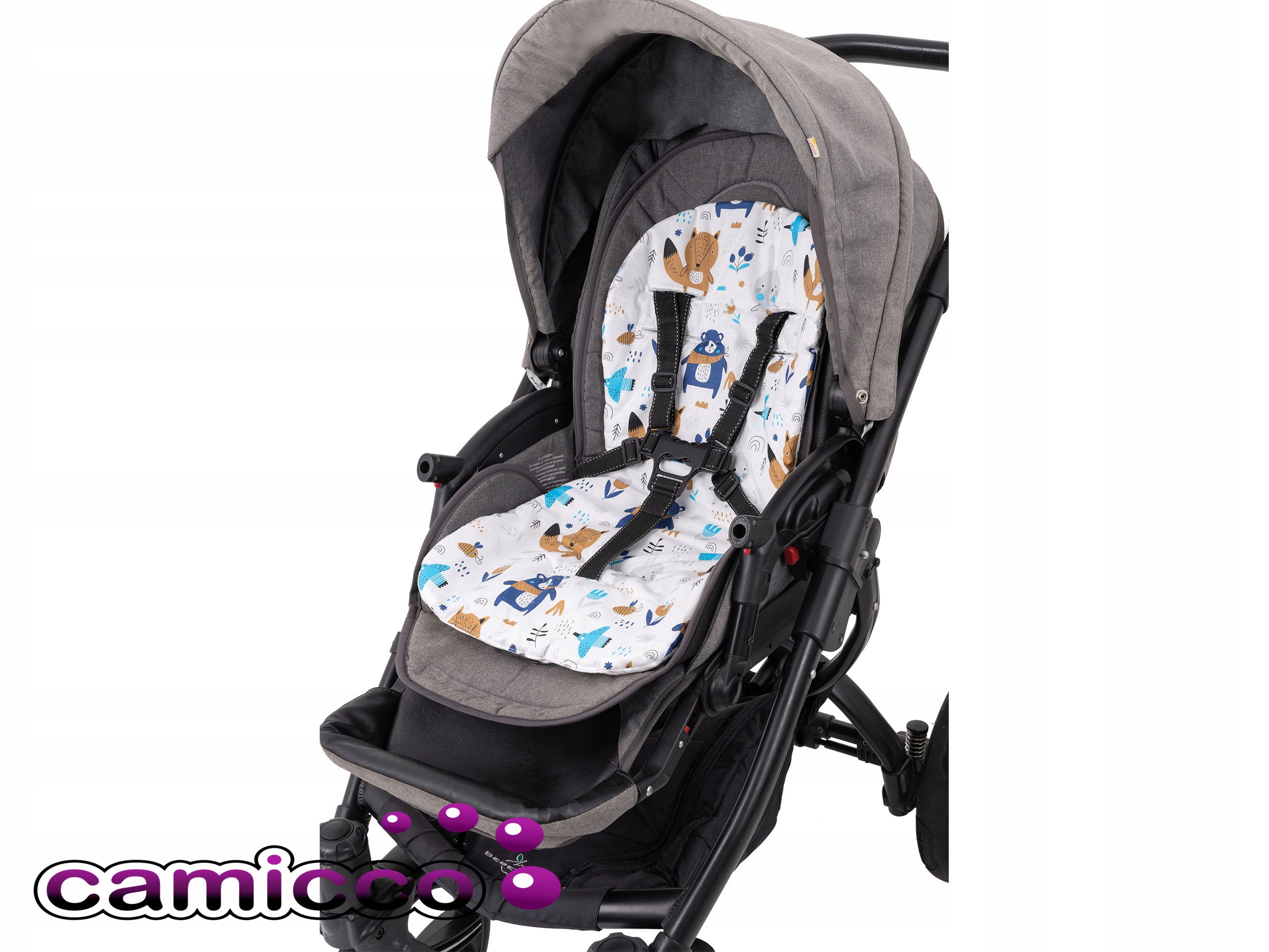 WKŁADKA DWUSTRONNA do wózka gondola wózków BAWEŁNA wyściółka materacyk PL Kod producenta CAM165