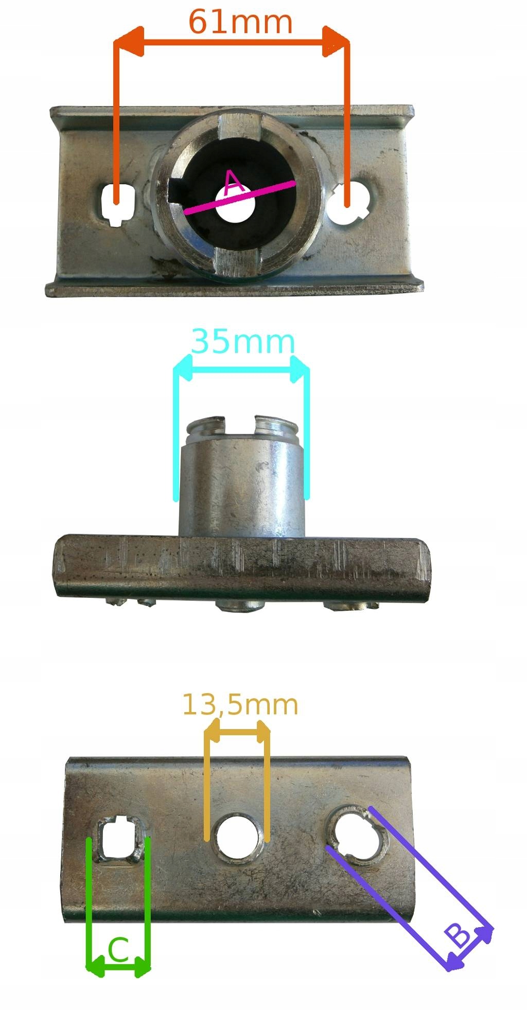 PIASTA KOSIARKI FAWORYT GYK46 GYK51 22X47 SEAGER Typ piast