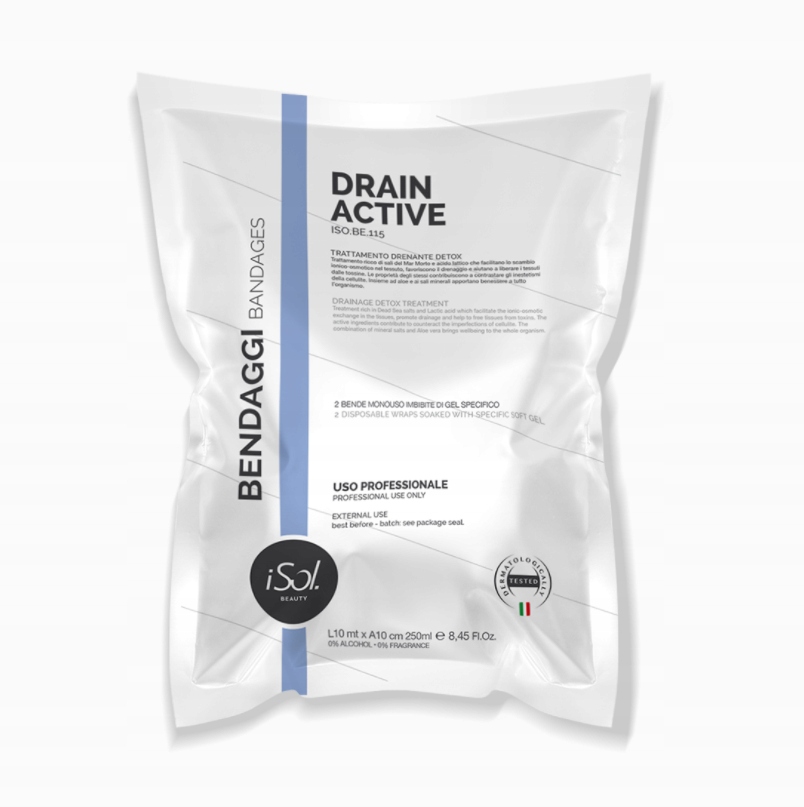 ISOL BANDAŻE DRAIN ACTIVE ZESTAW 6 ZABIEGÓW Marka inna marka