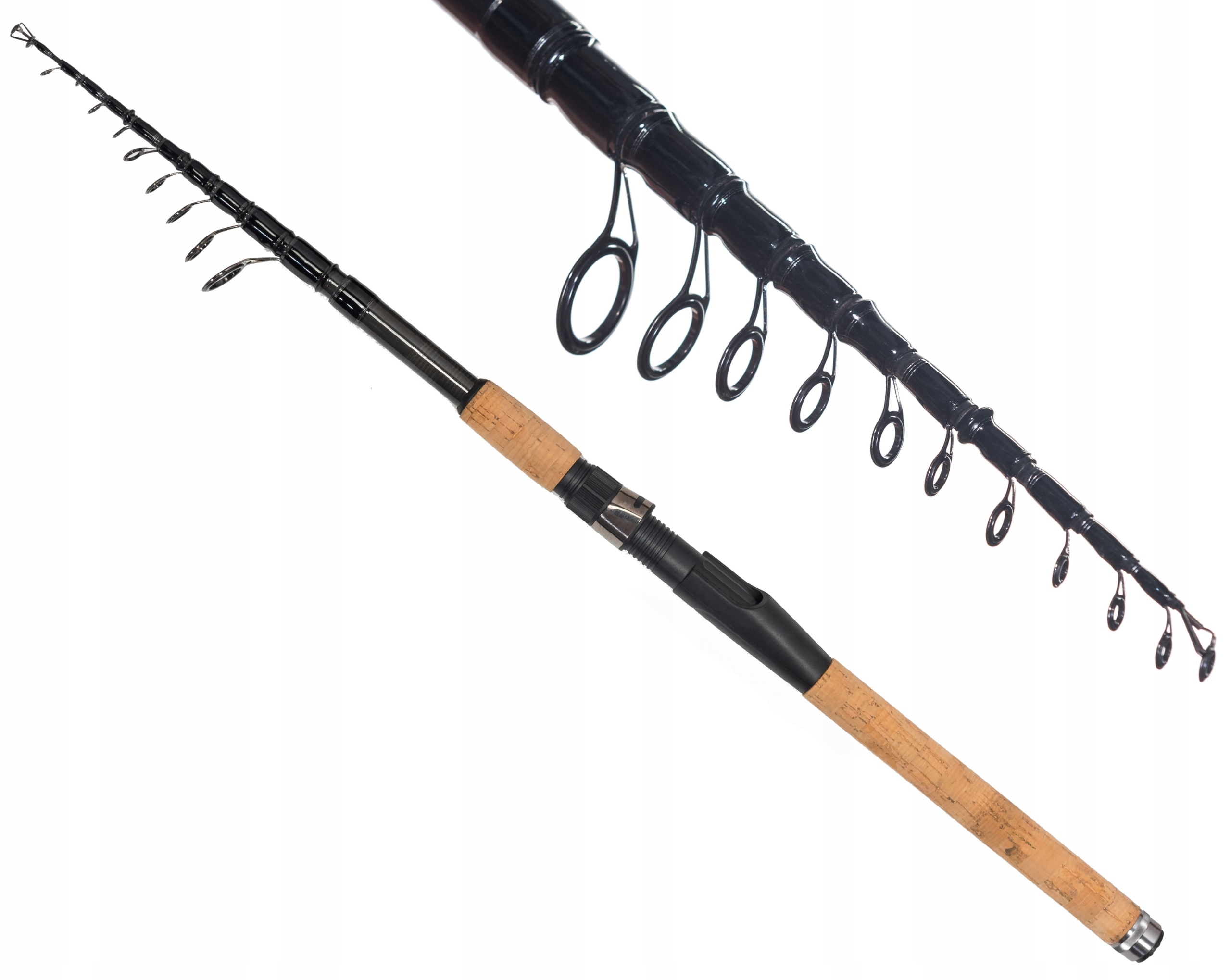 Wędka węglowa Proff Telespin 4,2 m 10-40 g IM-10