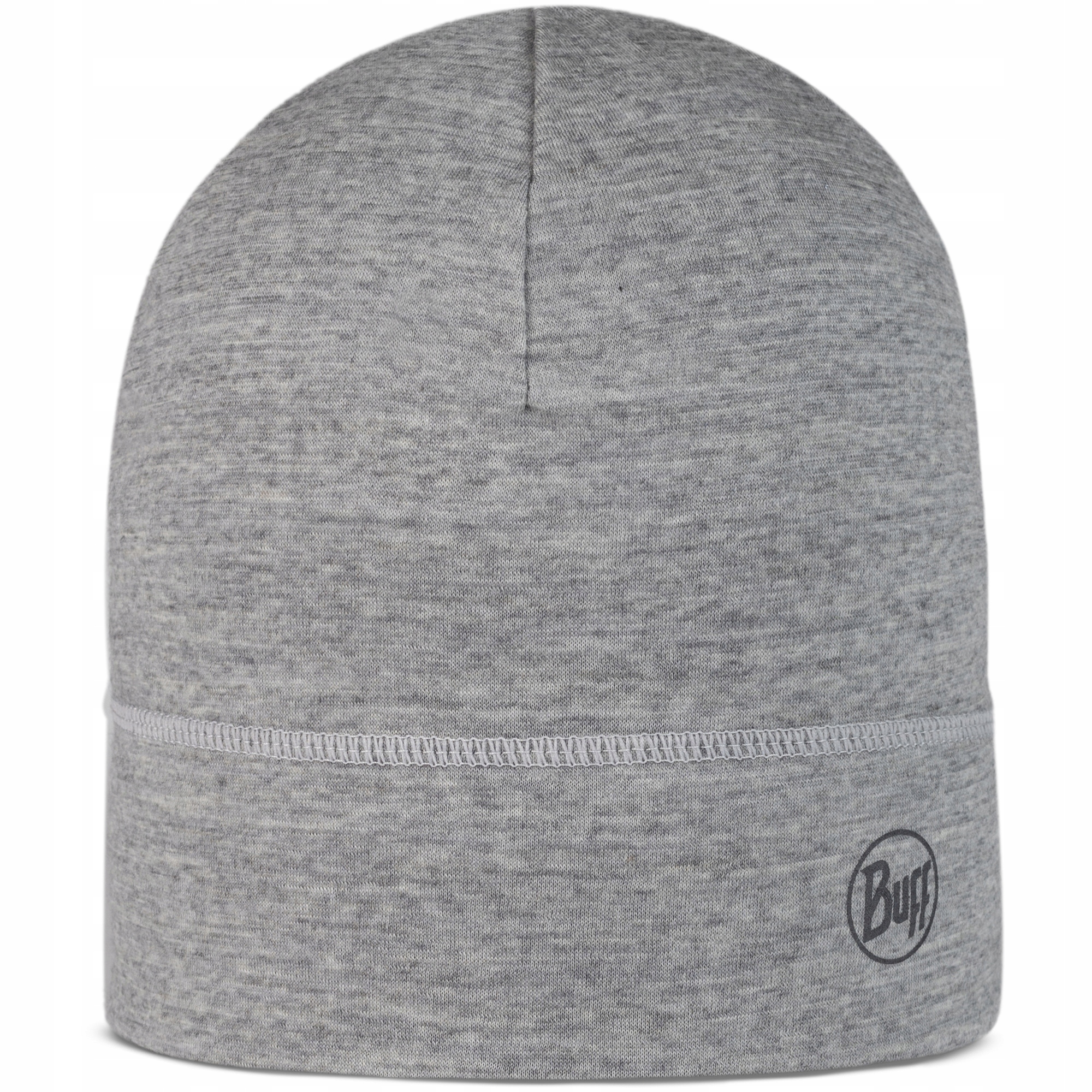Buff Čepice z vlny Merino Lightweight Beanie, barva světle šedá